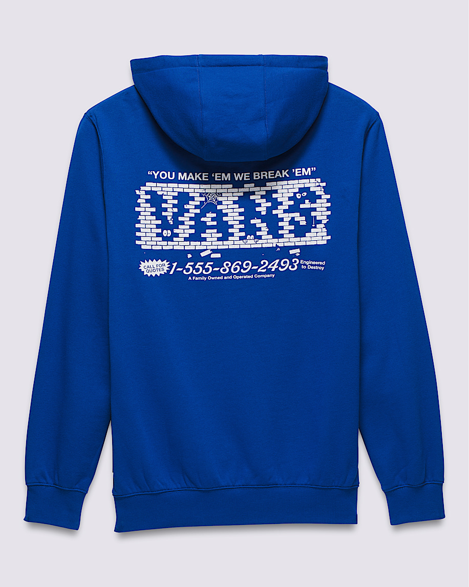Break Made Full Zip Hoodie VANS True Blue ALT4