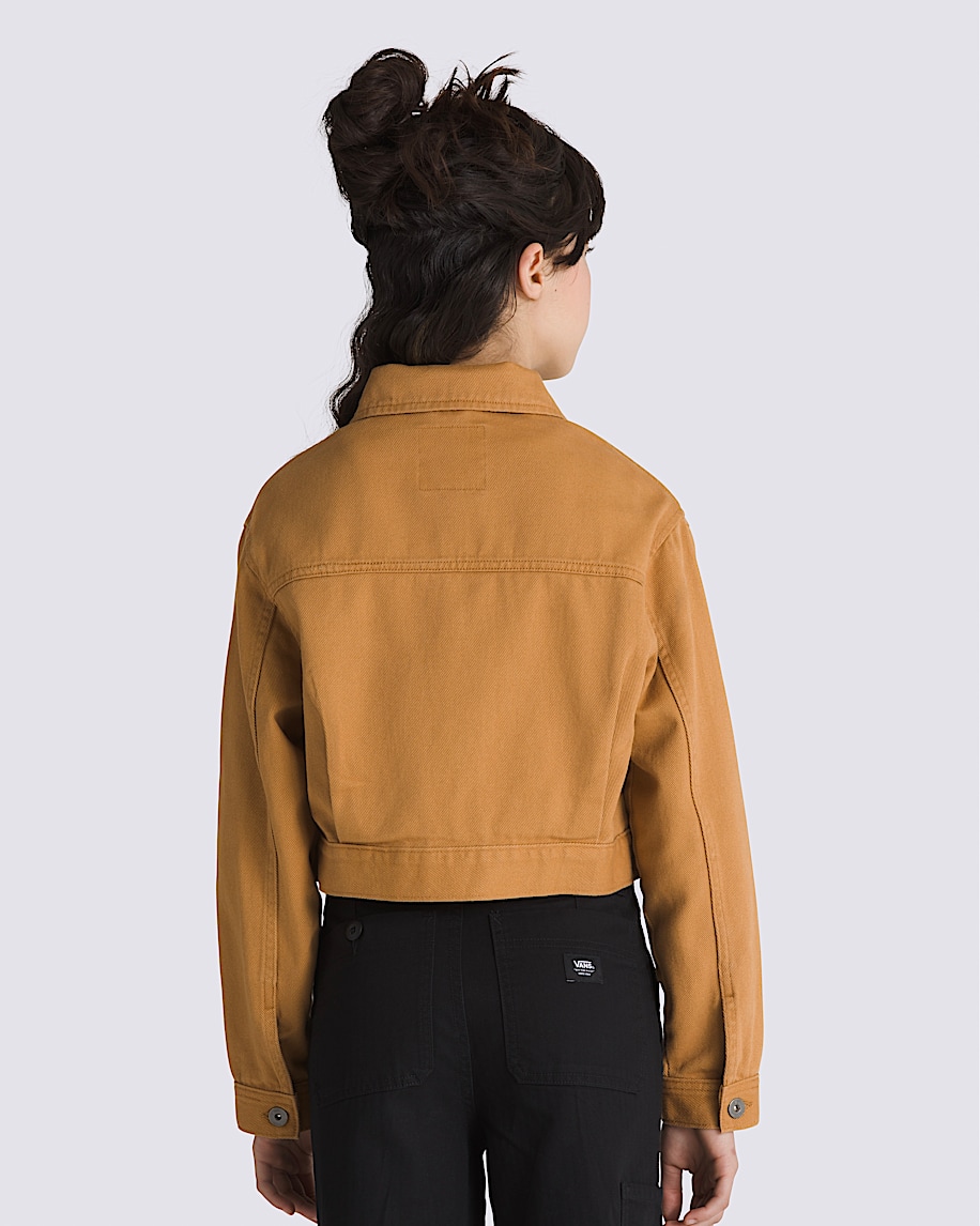 Kids Raynes Crop Trucker Jacket - 3