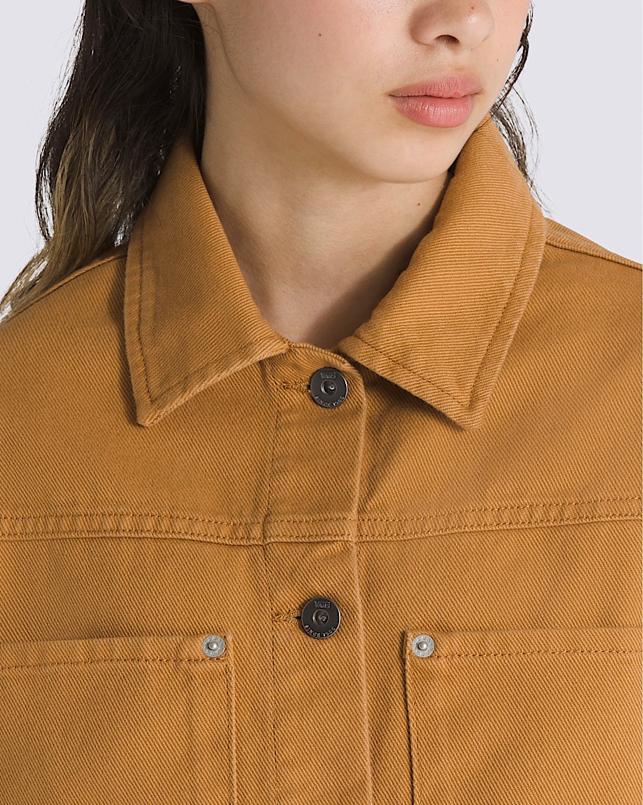 Kids Raynes Crop Trucker Jacket - 5