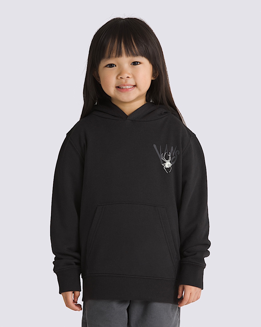 Little Kids Creepy Halloween Pullover Hoodie VANS Black ALT1