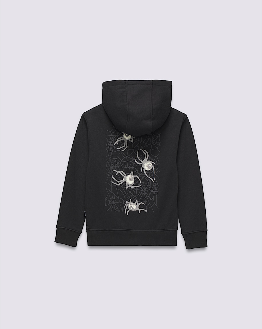 Little Kids Creepy Halloween Pullover Hoodie VANS Black ALT4
