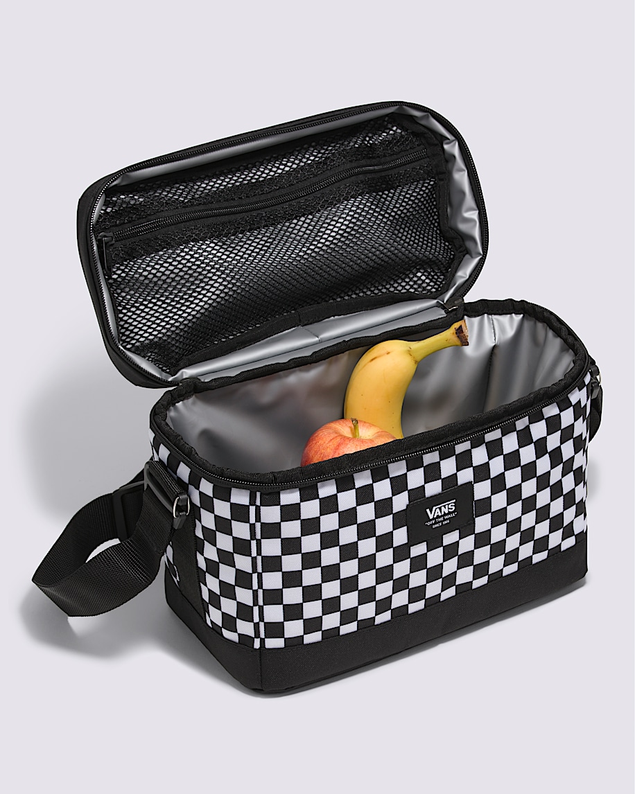 Old Skool Checkerboard Lunch Bag VANS Black  White ALT2