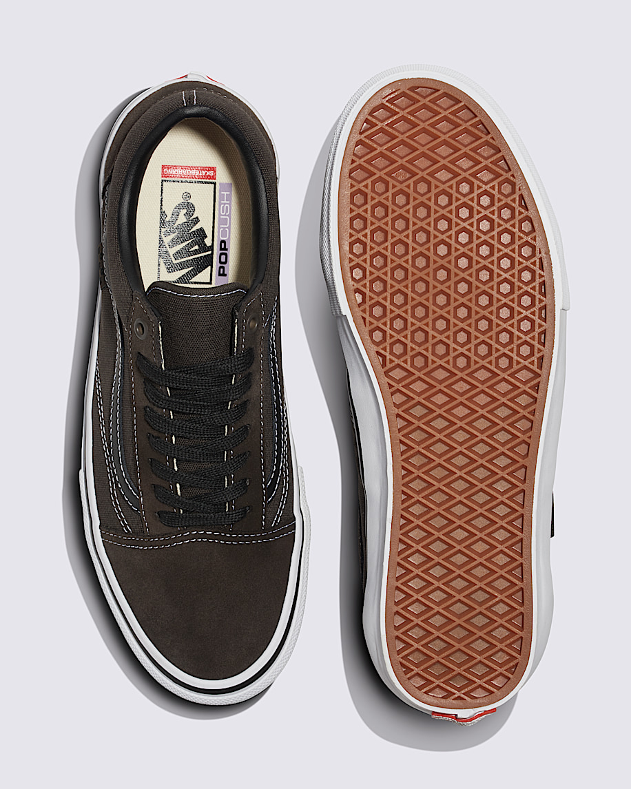 Skate Old Skool Shoe VANS Chocolate Brown ALT1