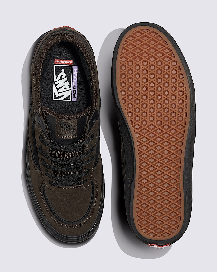 Skate Rowley Shoe VANS Chocolate Brown  Black ALT2