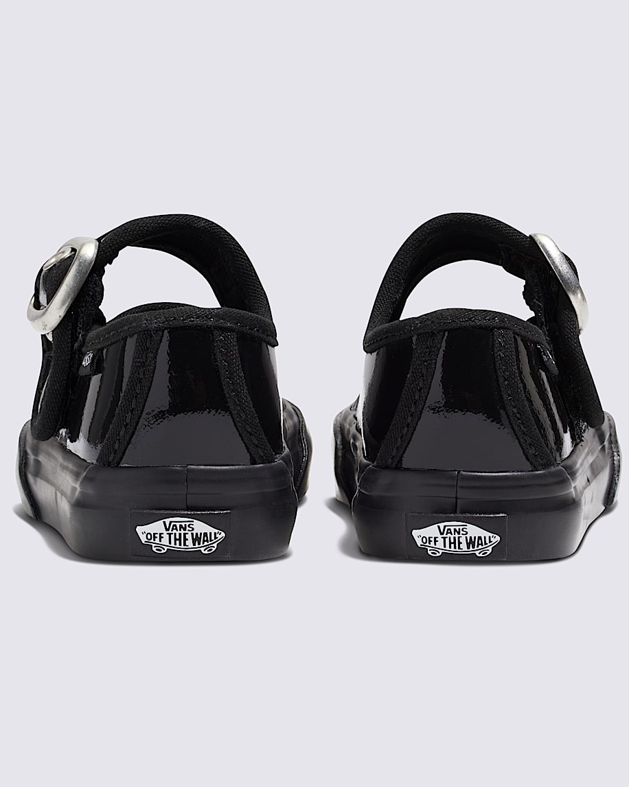 Toddler Mary Jane Shoe VANS Gothic Shine Black ALT3