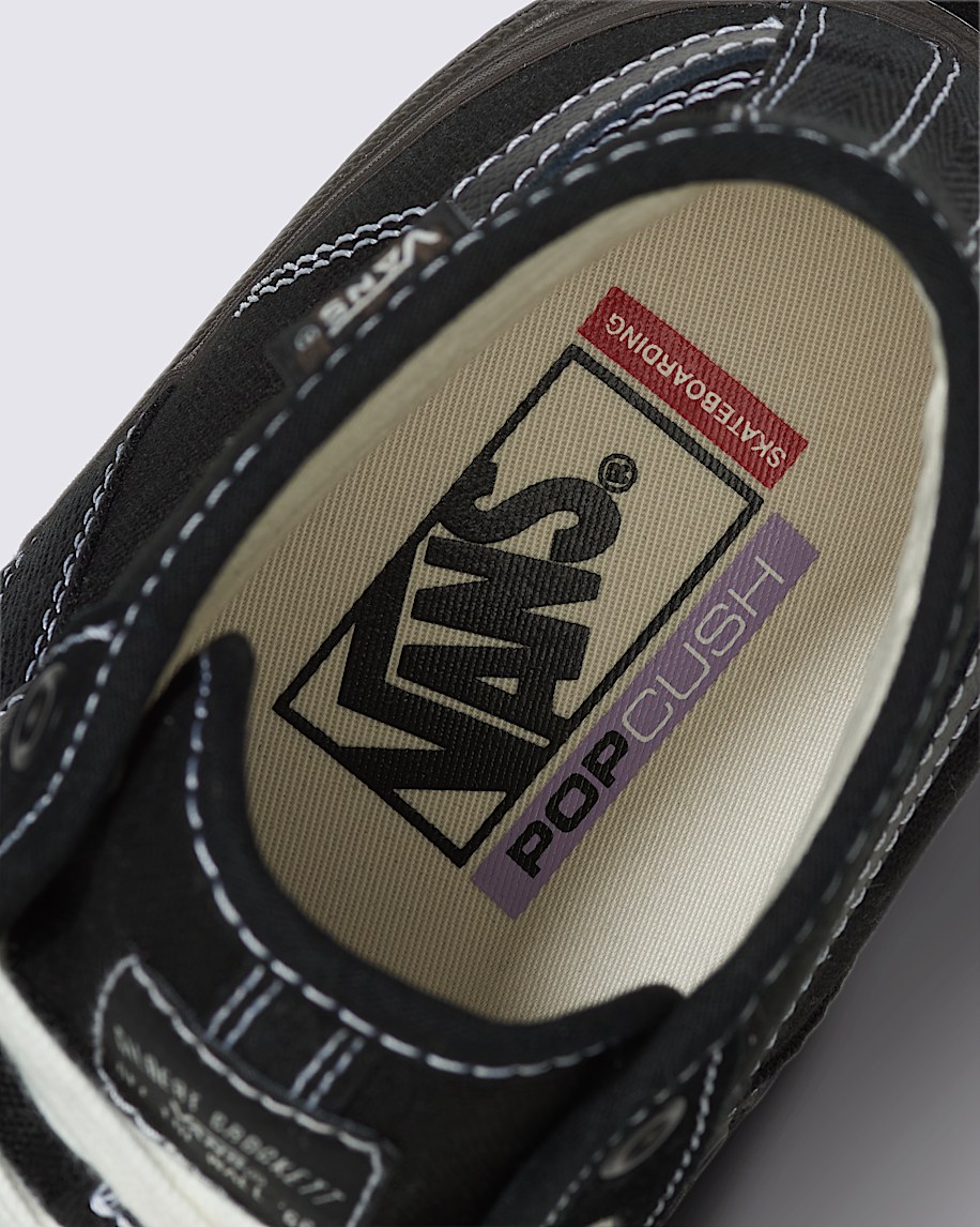 Skate Crockett High Shoe VANS Black  Chocolate Brown ALT4