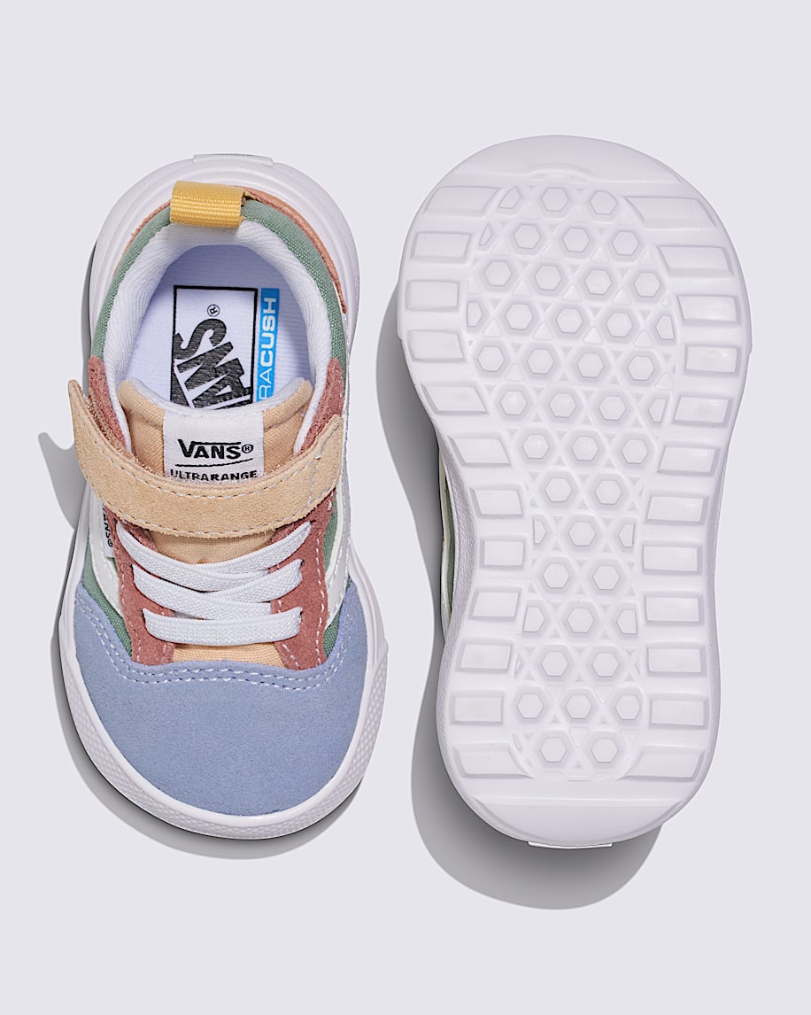 Toddler UltraRange V Shoe VANS Pastel Blue  Green  Orange ALT2