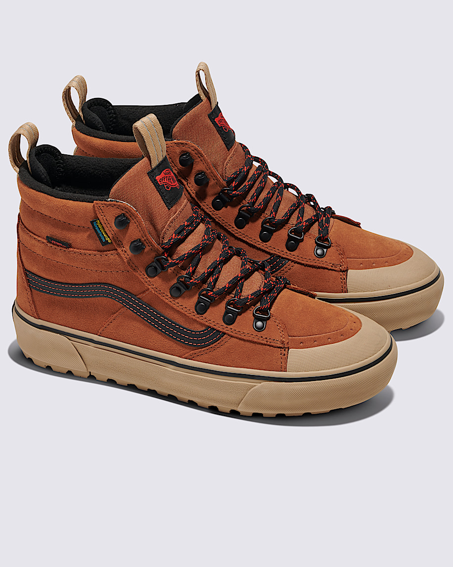 Sk8Hi Waterproof Insulated Shoe VANS Glazed Ginger Brown ALT1