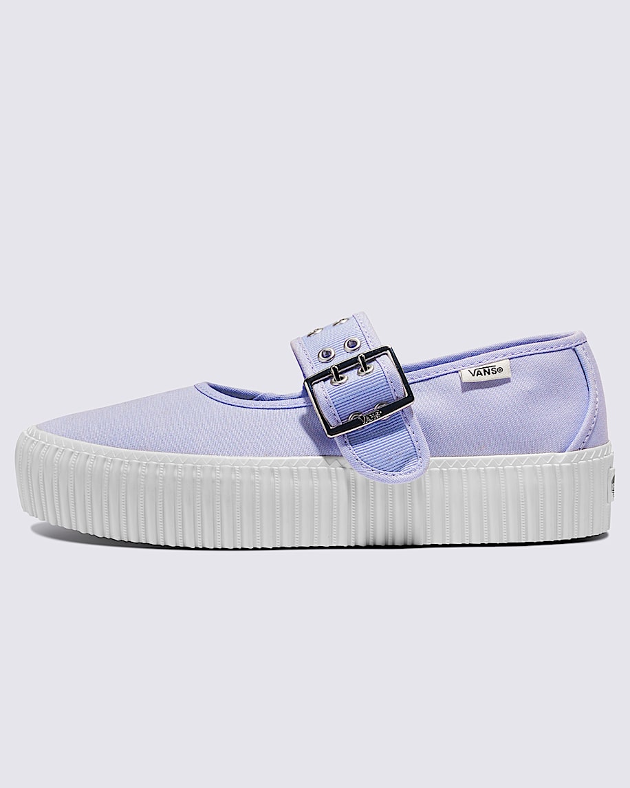 Mary Jane Creeper Shoe VANS Grunge Ballet Halogen Blue HERO