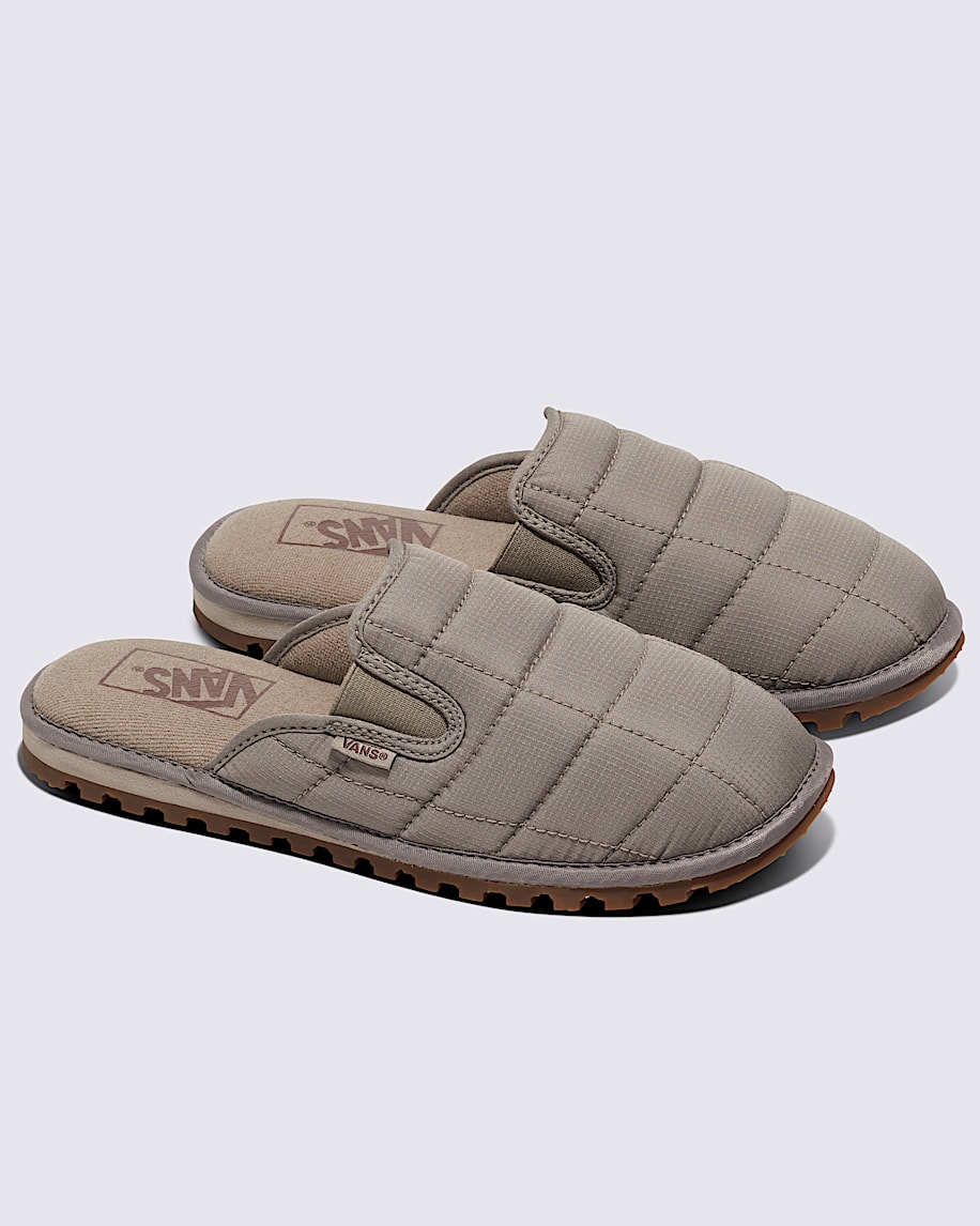 Quilted Mountain Mule Shoe VANS Taupe Grey ALT1