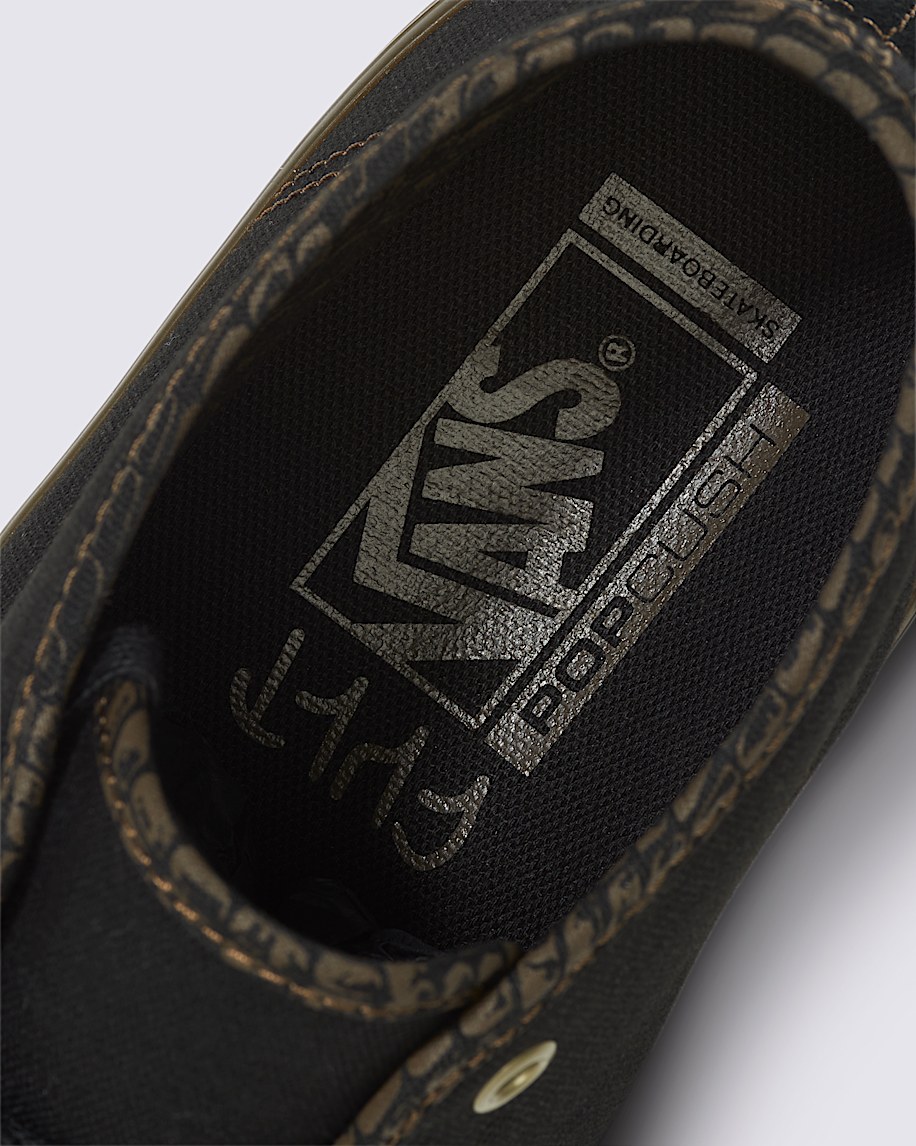 Vans X Cult BMX Authentic Mid Shoe en Black / Gum | Vans CA