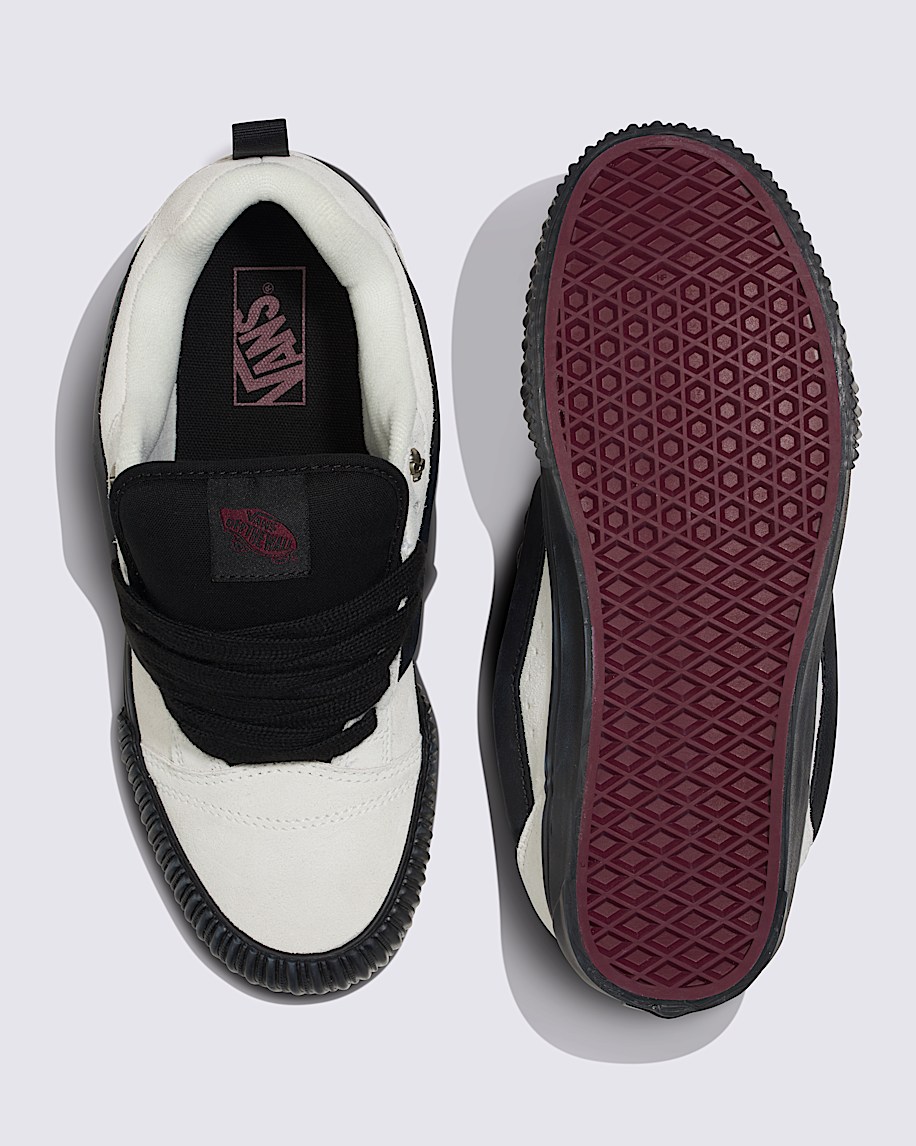 Knu Skool Halloween Shoe VANS In the Shadows White  Black ALT2