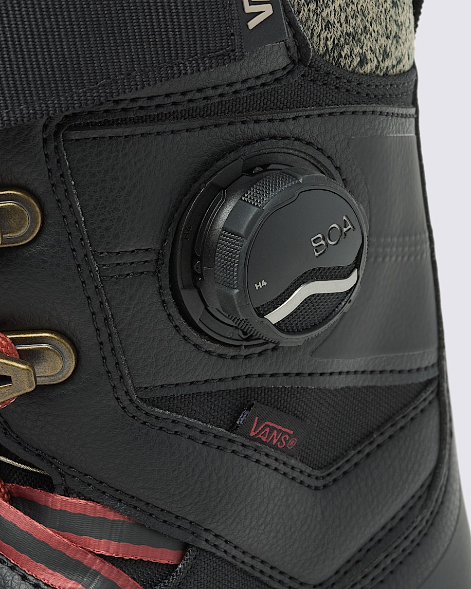 Womens Luna Ventana Pro Snowboard Boot VANS Black  Red  Beige ALT7