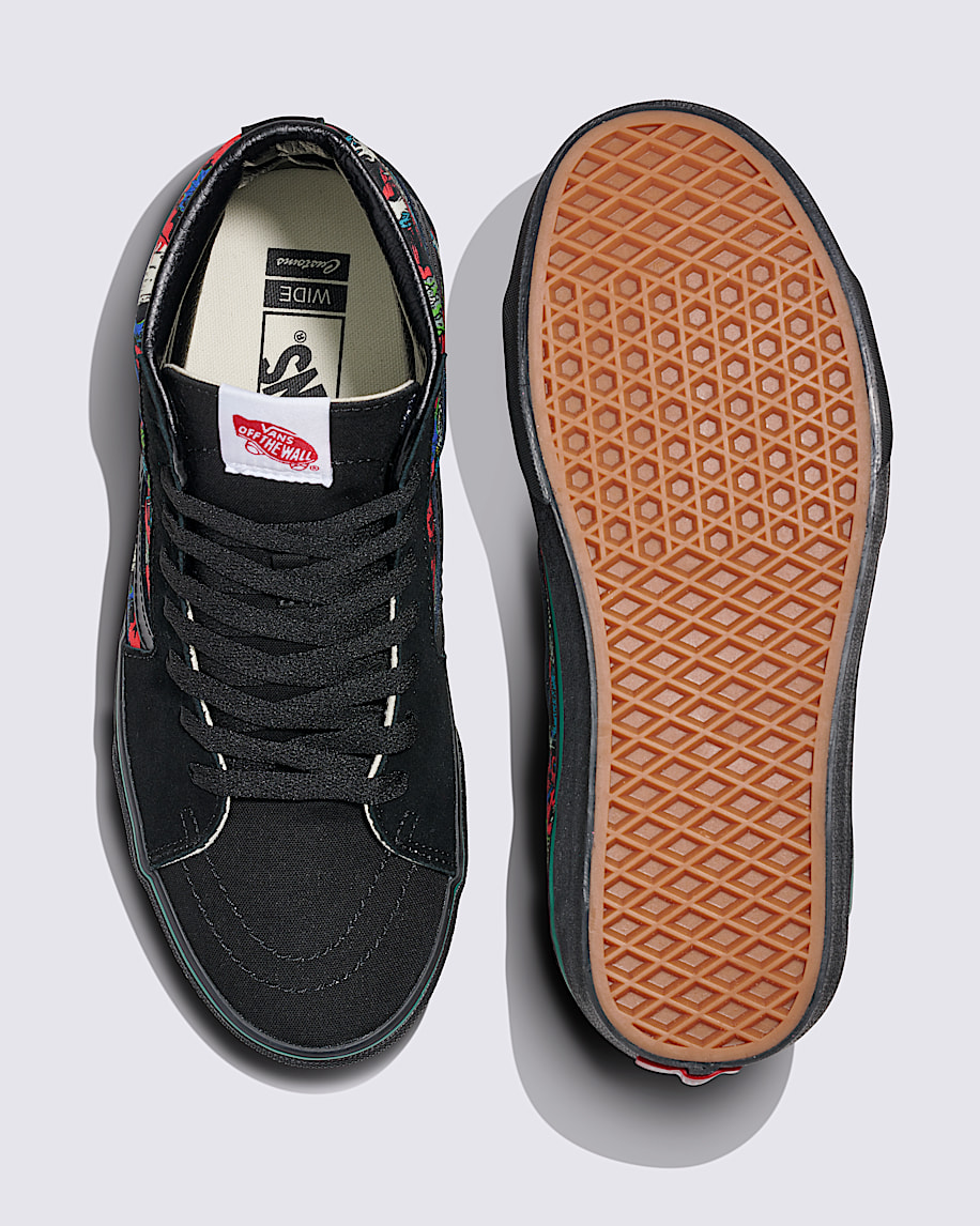 Customs Sk8Hi Wide Halloween Shoe VANS Customs ALT2