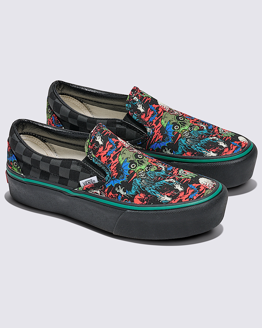 Customs Classic Slip-On Platform Halloween Shoe - 2