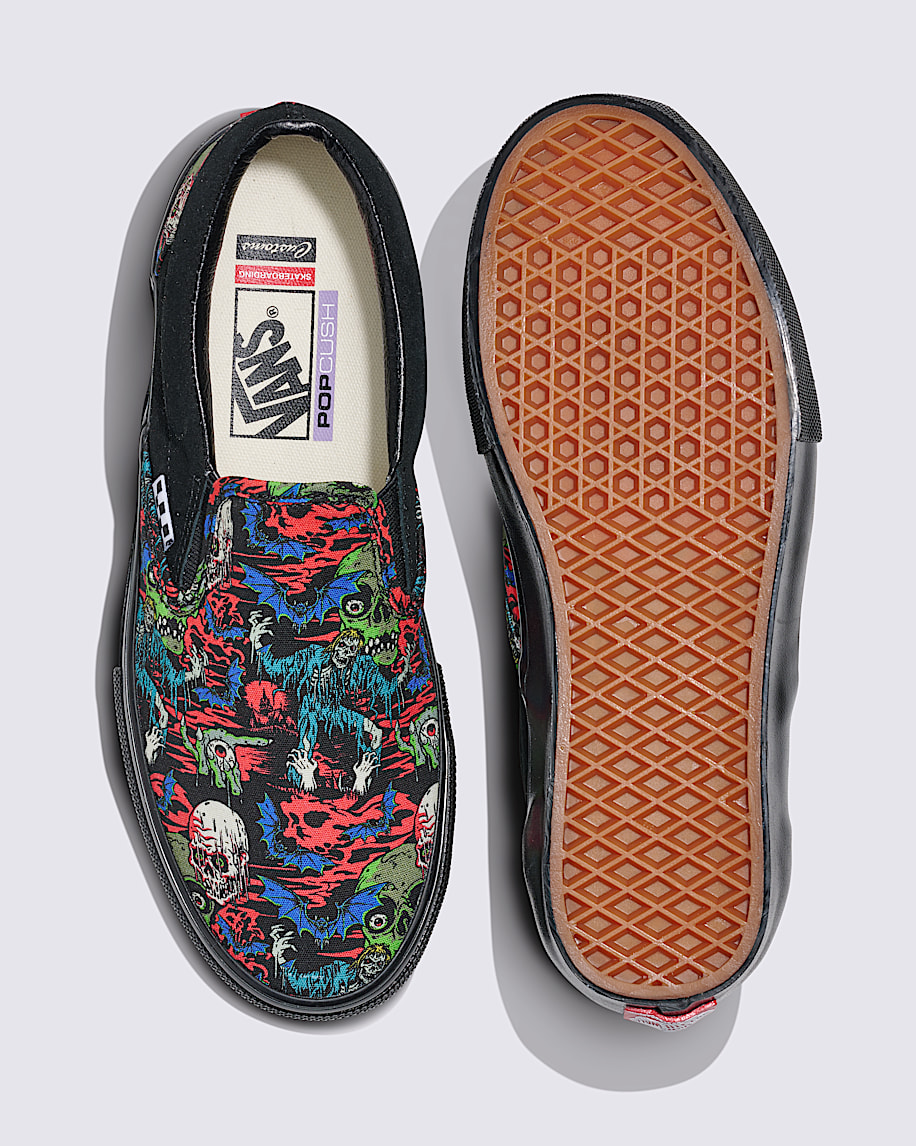 Customs Skate Slip-On Halloween Shoe - 3