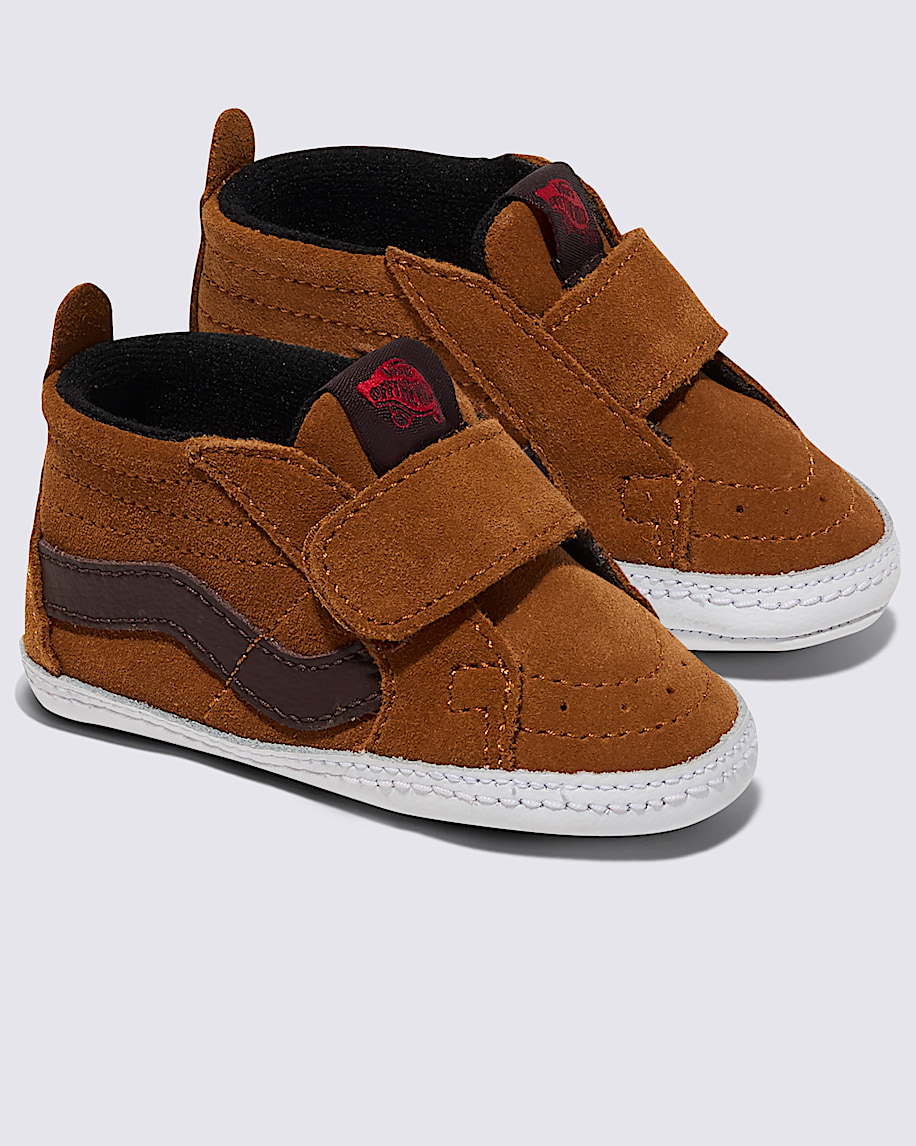 Infant Sk8Hi Crib Shoe VANS Glazed Ginger Brown ALT1
