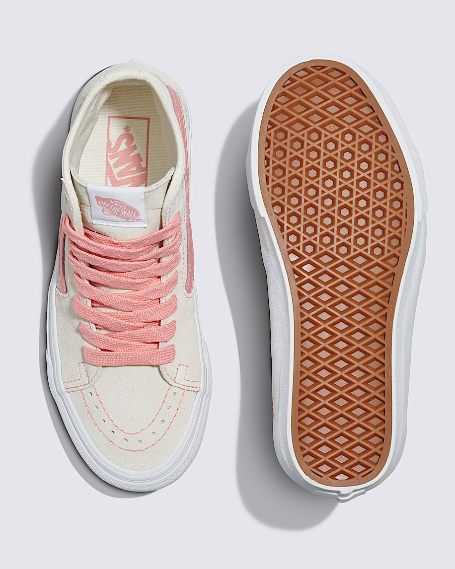 Sk8Hi Tapered Shoe VANS Egret Beige  Pink ALT2