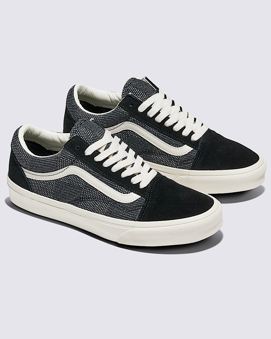 Old Skool Denim Shoe VANS Black ALT1