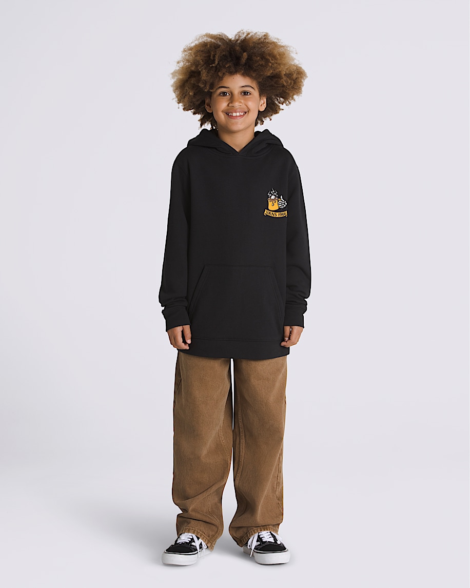 Kids Hot Mug Pullover Hoodie VANS Black ALT2