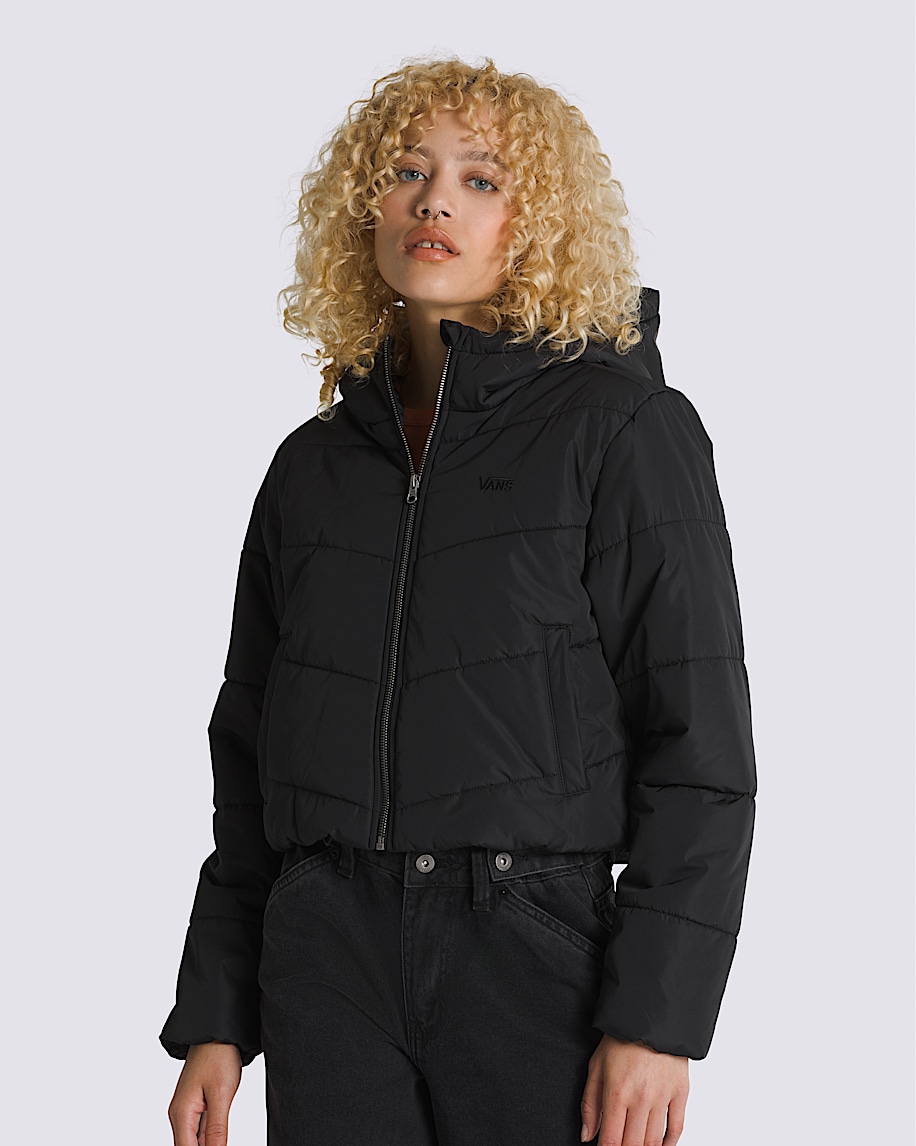 Foundry Crop Puff Hooded Jacket - 2