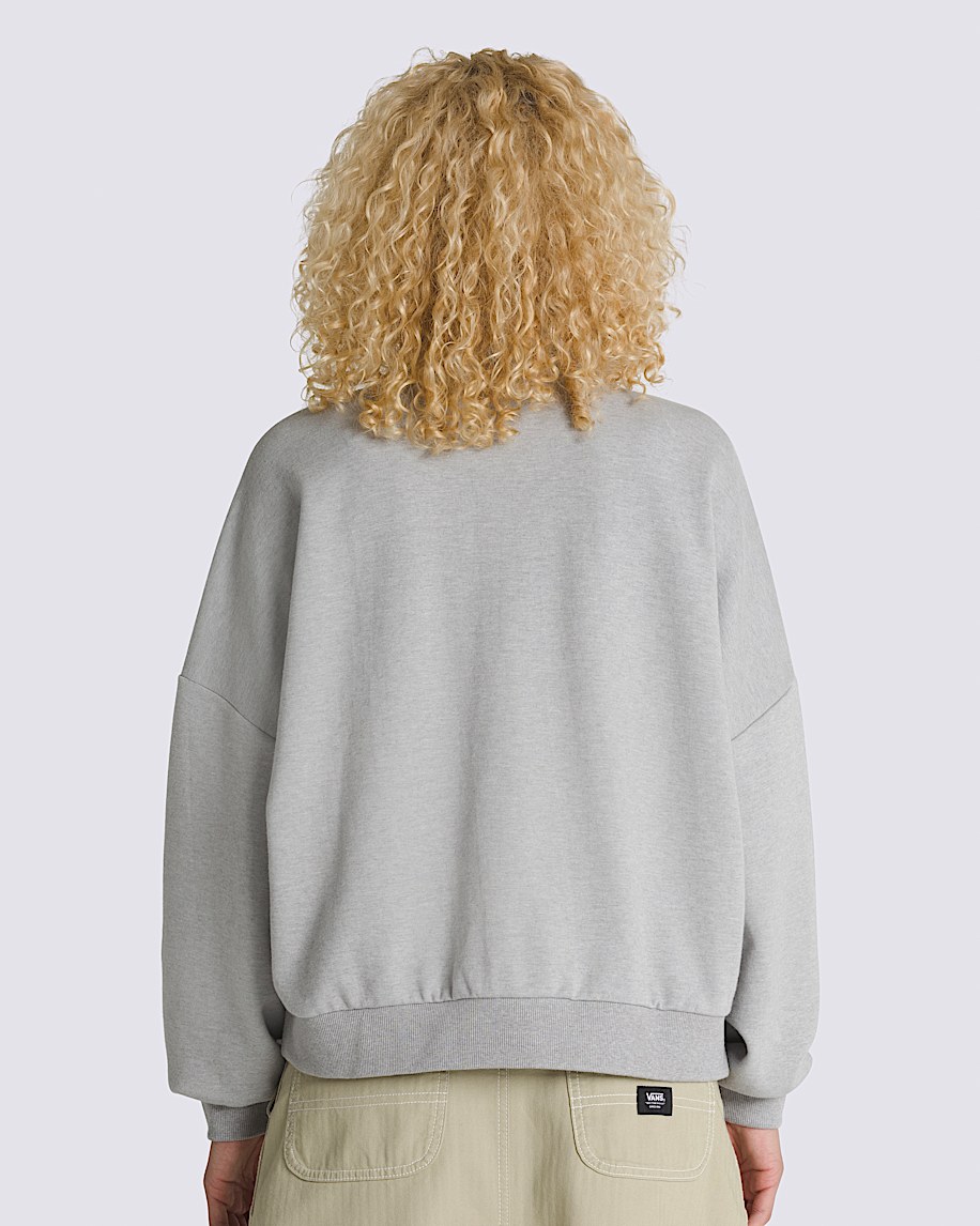 Elevated Knit Mock Neck Sweatshirt - 2