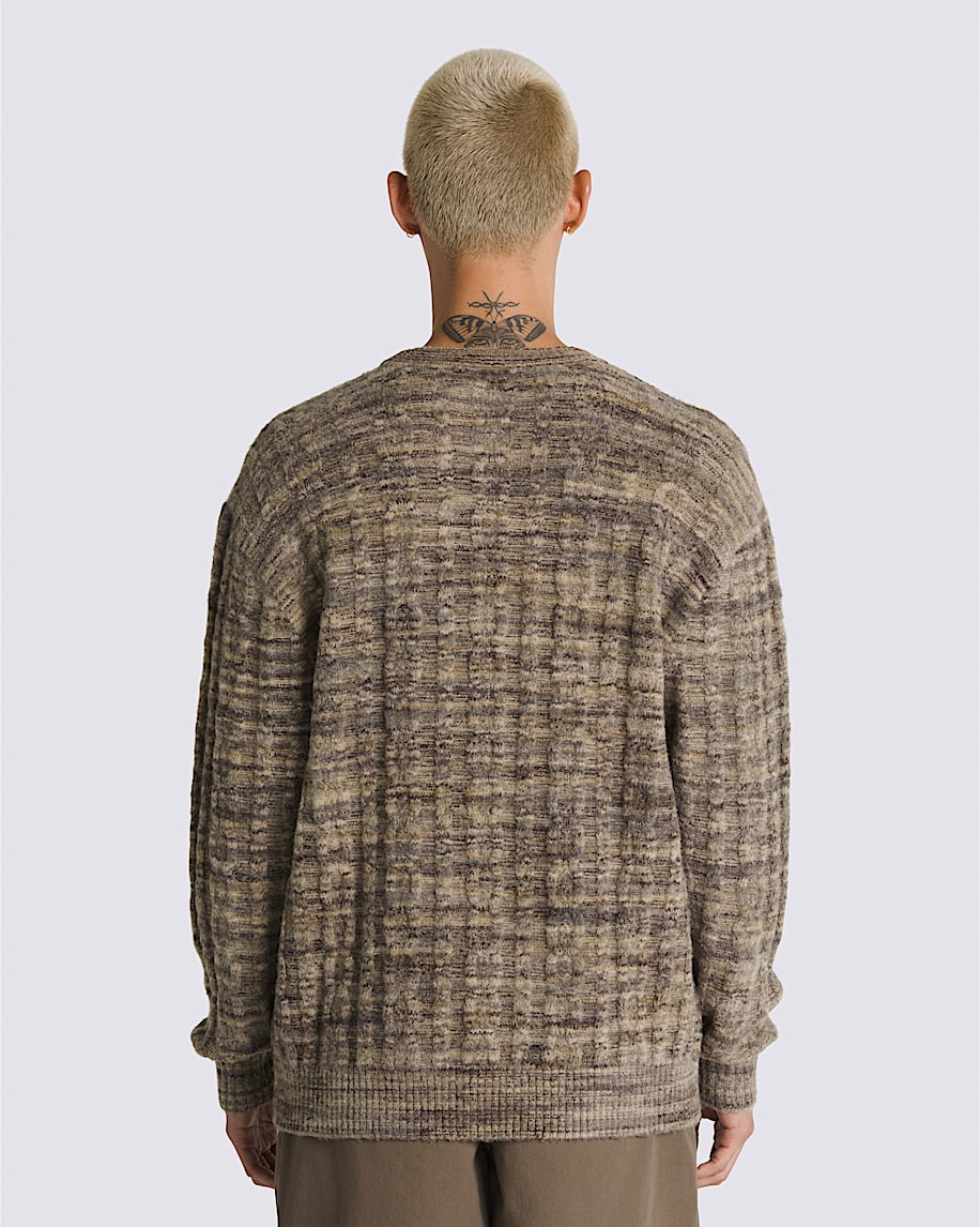 Fremont Crew Sweater VANS Incense Brown  Turkish Coffee Brown ALT1