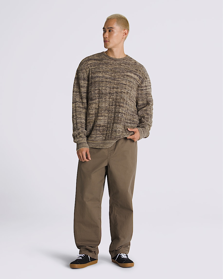 Fremont Crew Sweater VANS Incense Brown  Turkish Coffee Brown ALT2