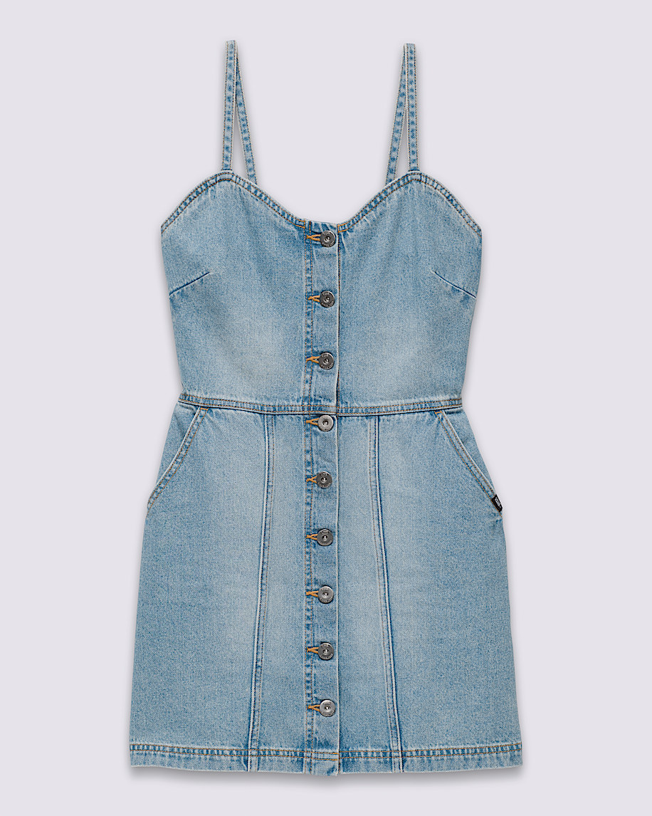 Juniper Denim Dress VANS Blue ALT4