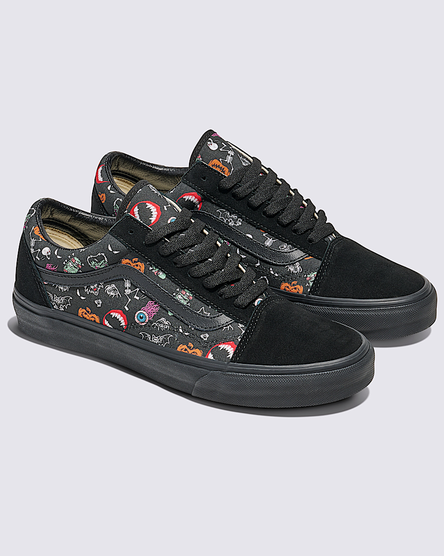 Customs Old Skool Halloween Shoe VANS Customs ALT1