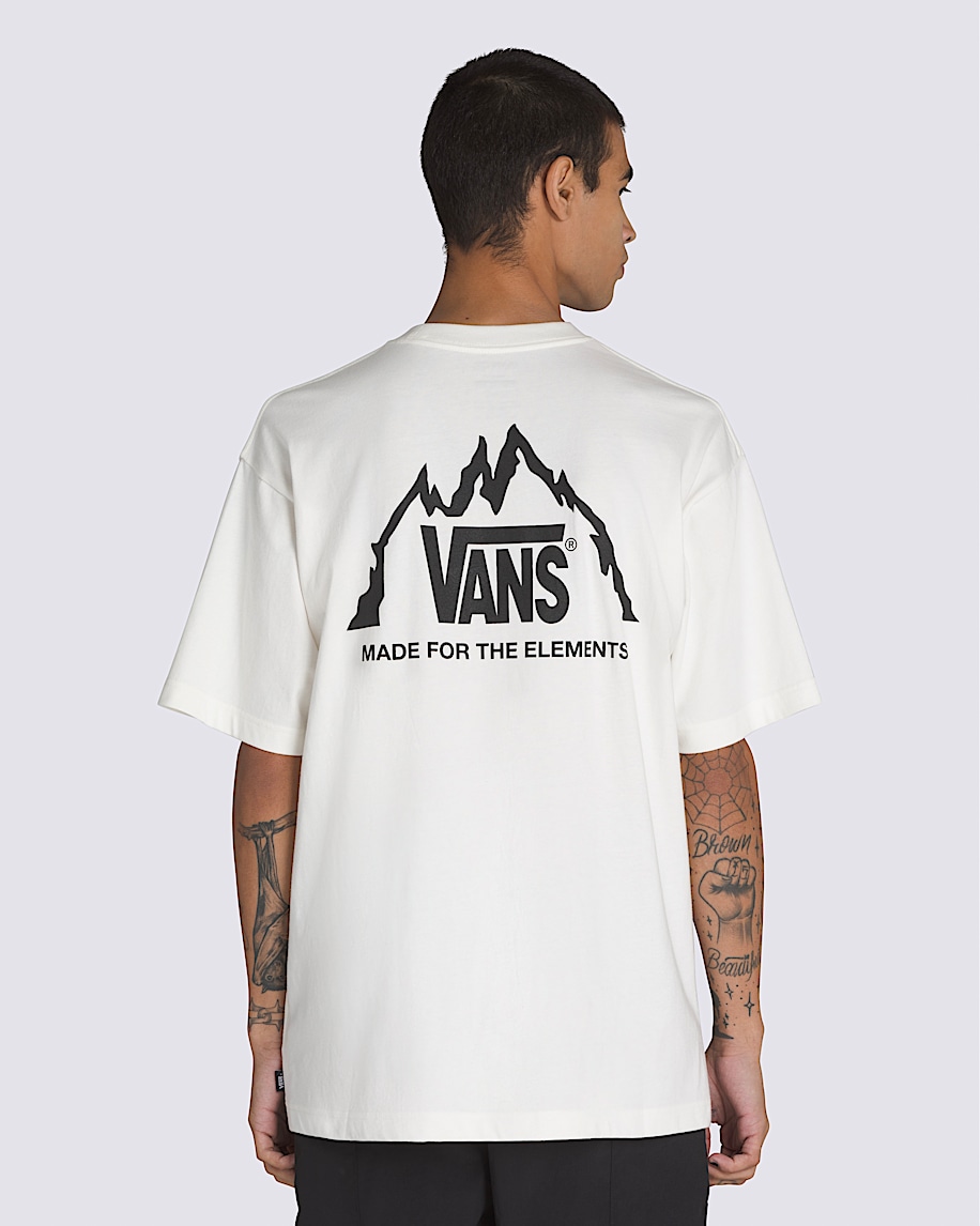 Crestline TShirt VANS Cream White HERO