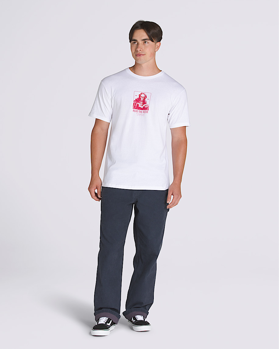 Read the Room TShirt VANS White ALT1