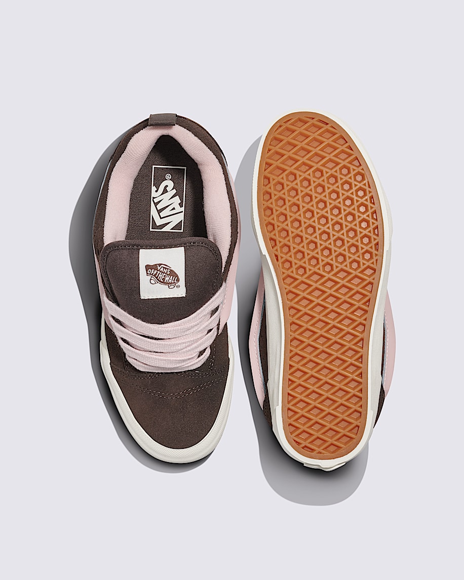 Knu Skool Shoe VANS Brown  Sepia Rose Pink ALT2