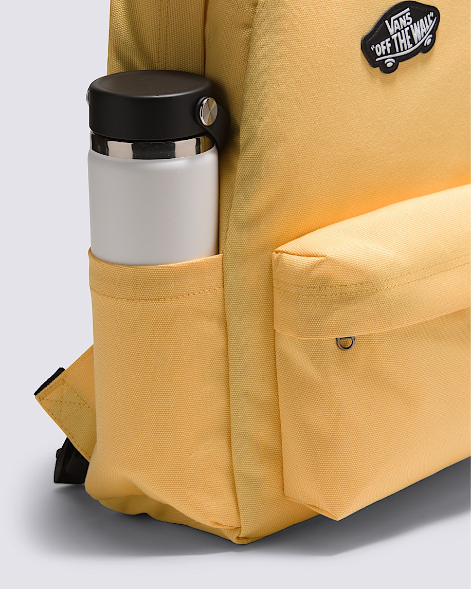 Sac  dos Old Skool Grom pour enfants VANS Jaune Crme de Banane ALT1