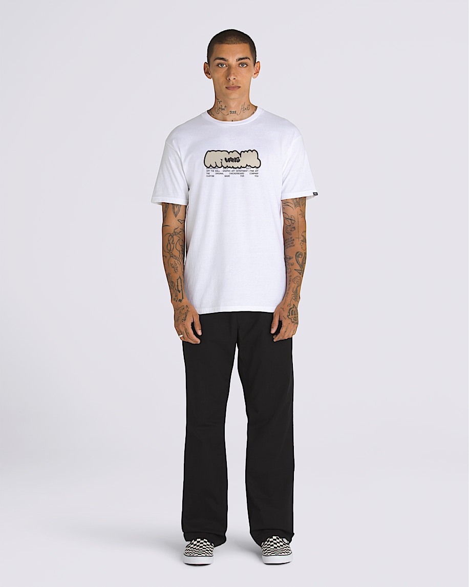 Graffiti One TShirt VANS White ALT1