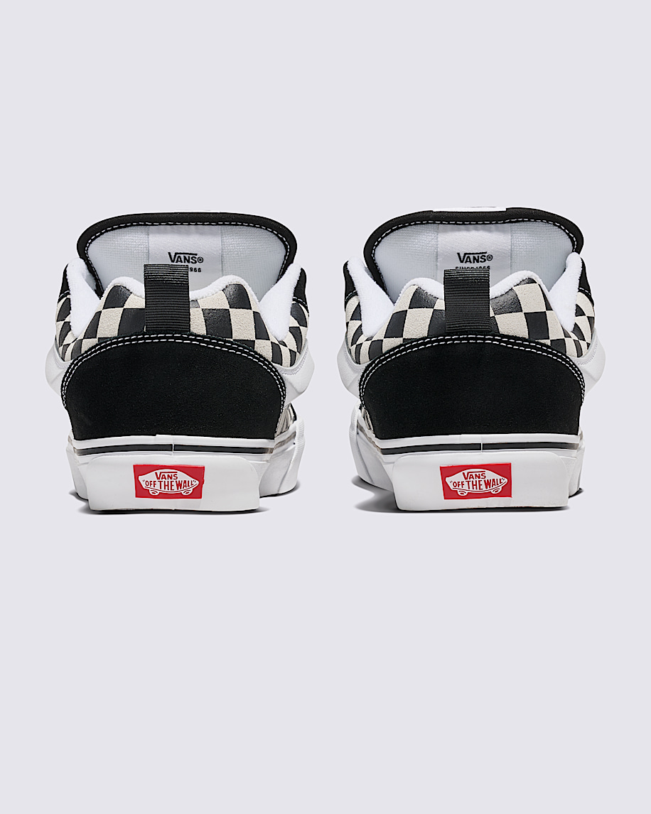 Knu Skool Checkerboard Shoe VANS Checkerboard Black  True White ALT3