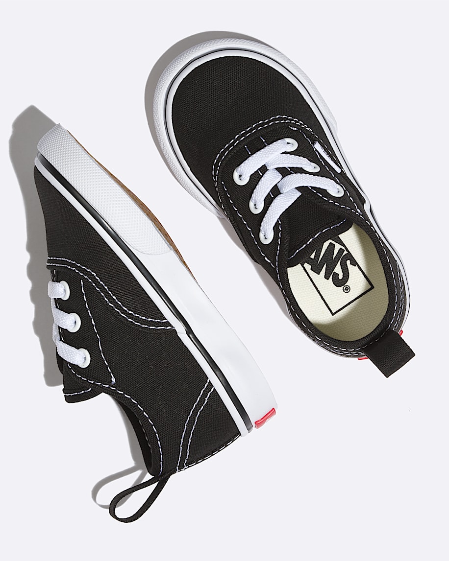Toddler Authentic Shoe VANS Black  True White ALT1