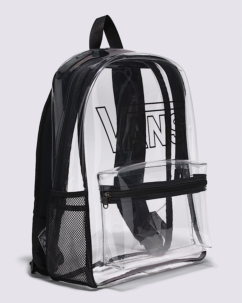 Old Skool Clear Backpack VANS Clear  Black ALT2