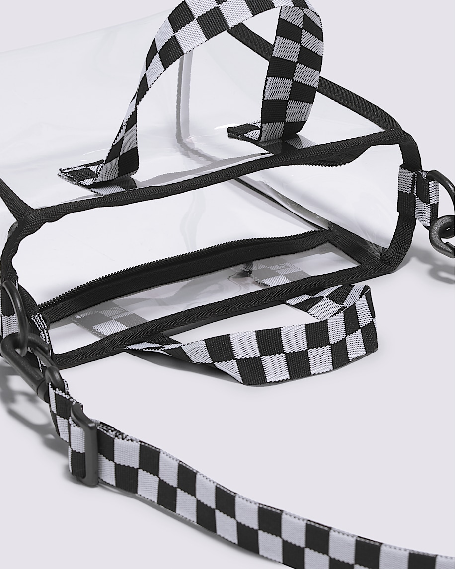 Lil Pergs Tote Clear Bag VANS Clear  Black ALT2