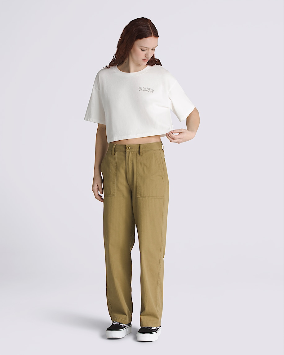 Makeshift Relaxed Crop T-Shirt - 4