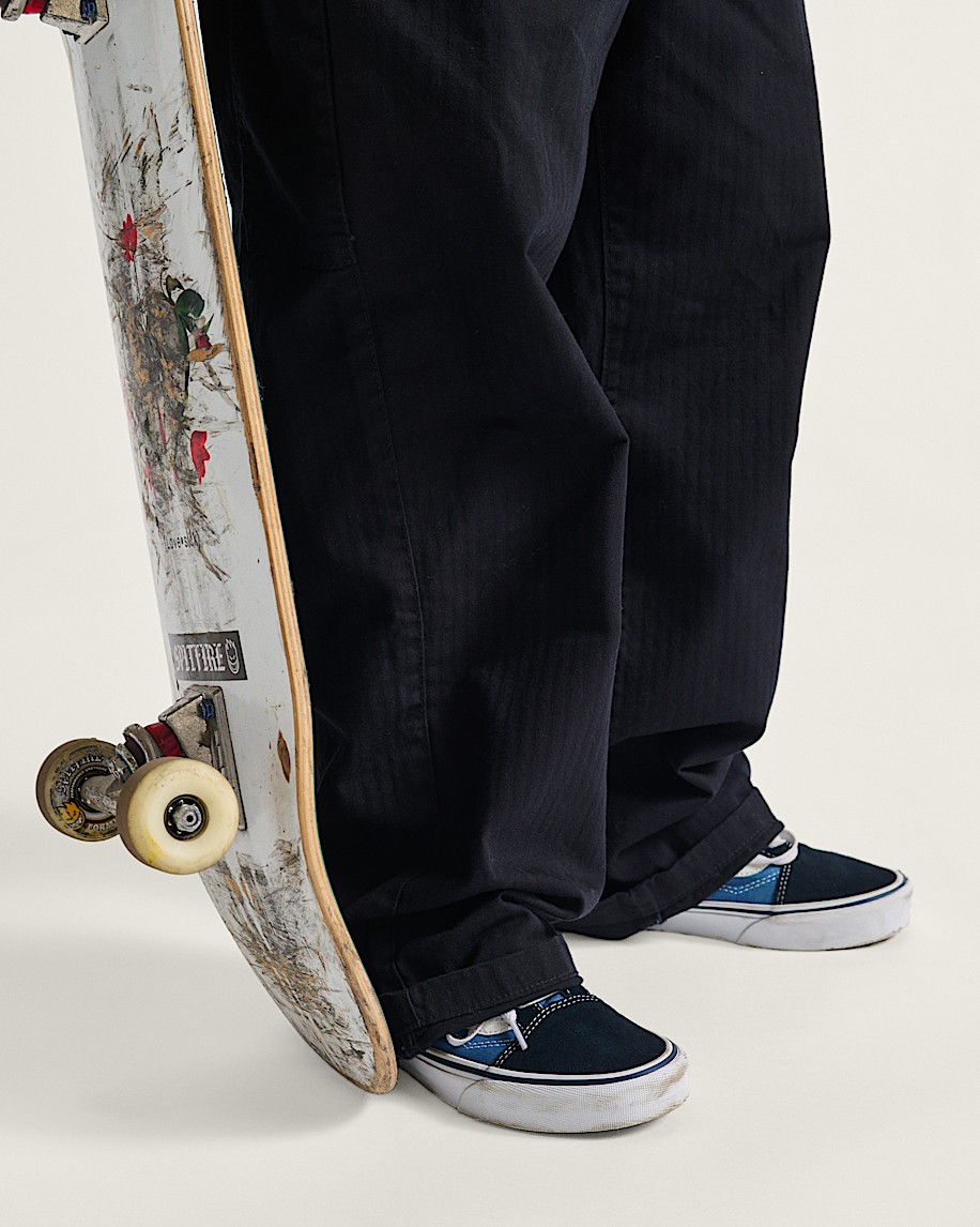 Old Skool Shoe VANS Navy Blue ALT4