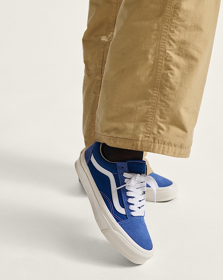 Premium Old Skool Suede Shoe VANS Blue ALT5