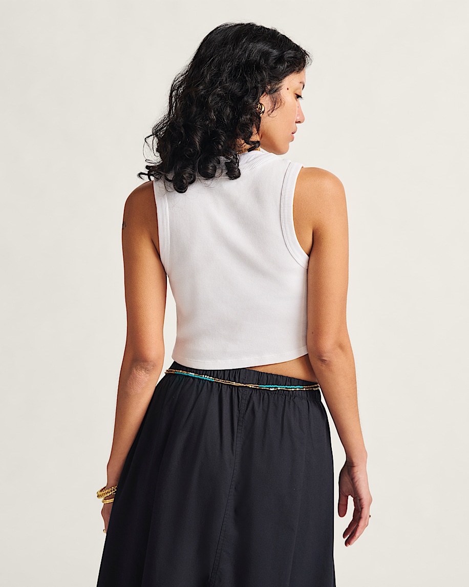 Drew Rib Tank Top VANS White ALT2