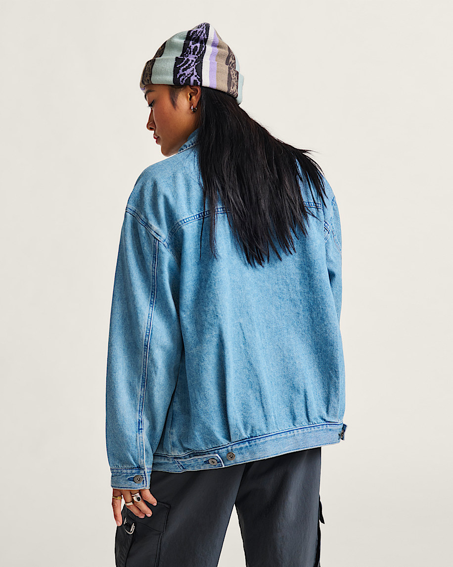 Pitstop Denim Jacket VANS Stonewash Blue ALT2