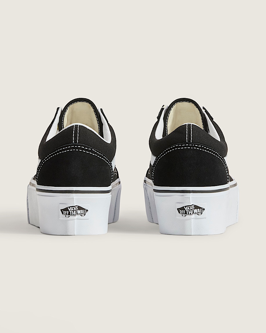 Old Skool Platform Shoe VANS Black  True White ALT5