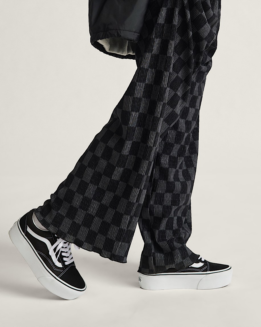 Old Skool Platform Shoe VANS Black  True White ALT1