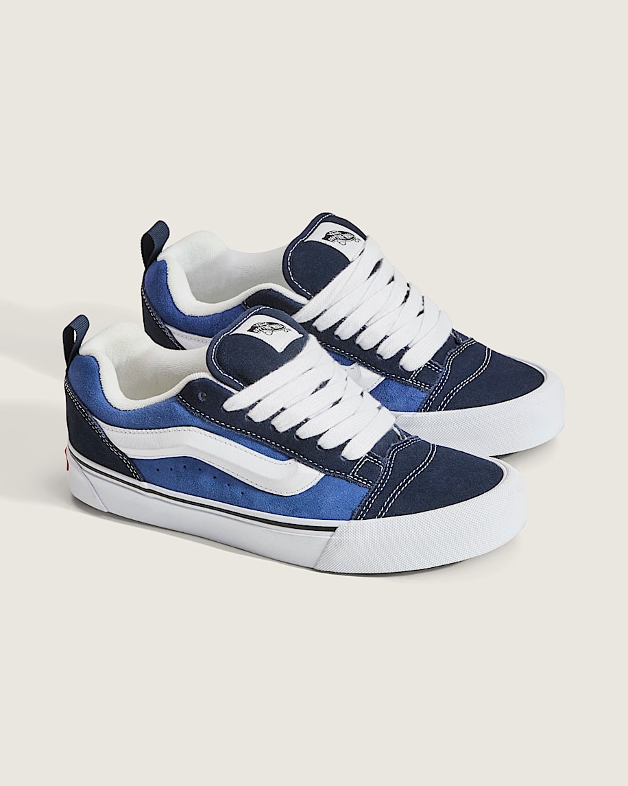 Knu Skool Shoe VANS Navy Blue  True White ALT2