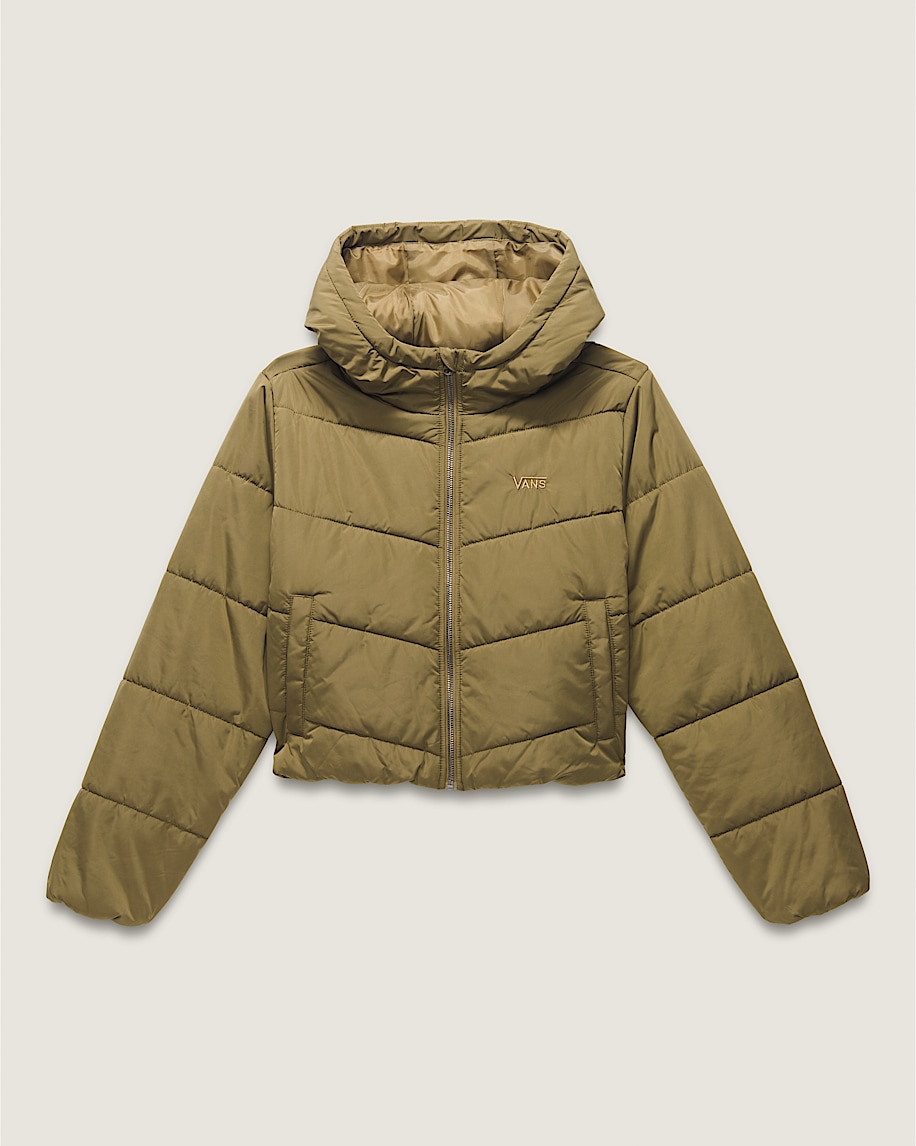 Foundry Crop Puff Hooded Jacket - 6