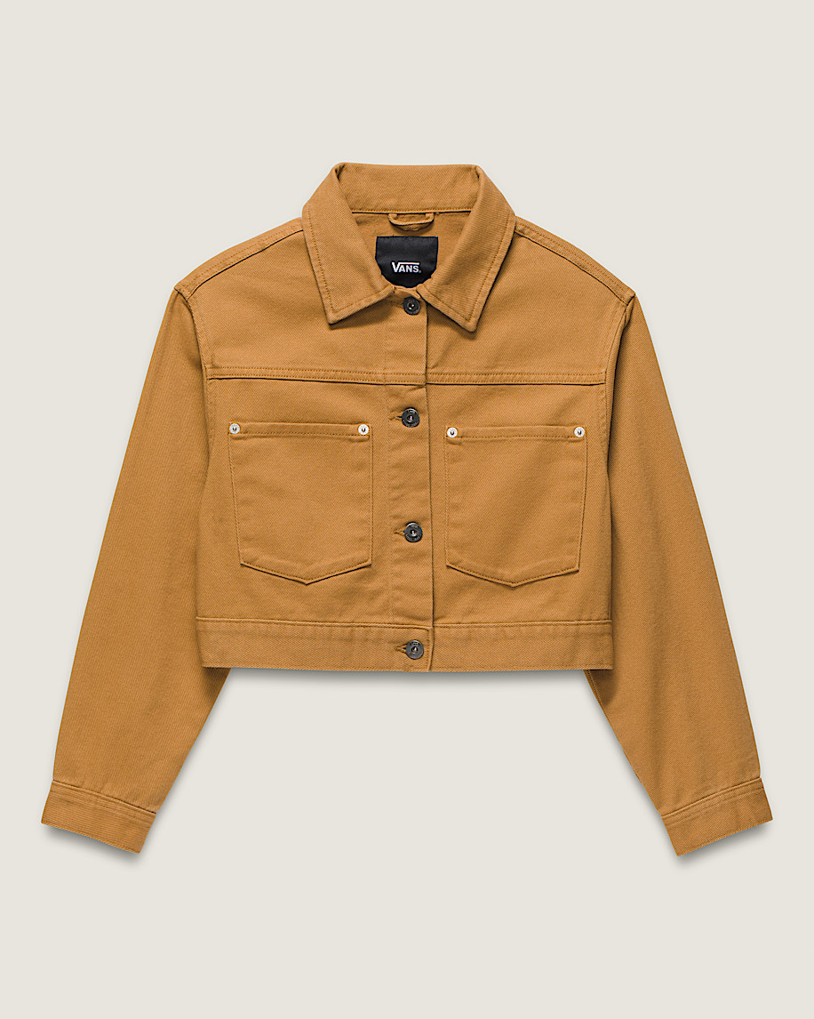 Kids Raynes Crop Trucker Jacket - 1