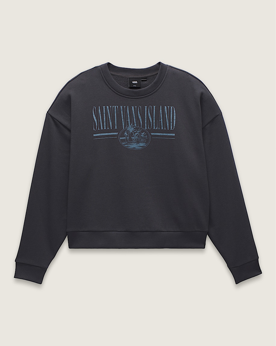 Retro Isle Graphic Crew Sweatshirt - 1